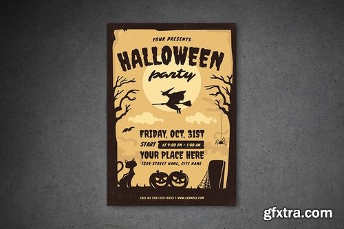 Halloween Party Flyer