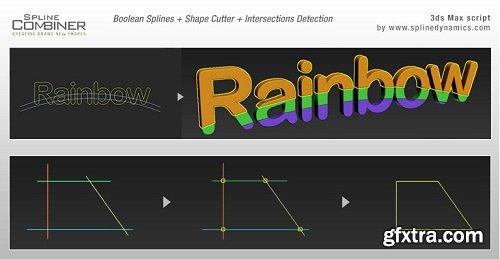 Spline Combiner 1.0.1 for 3ds Max 2012 - 2019