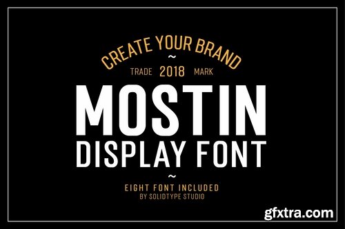 CM - Mostin Typeface 2984340