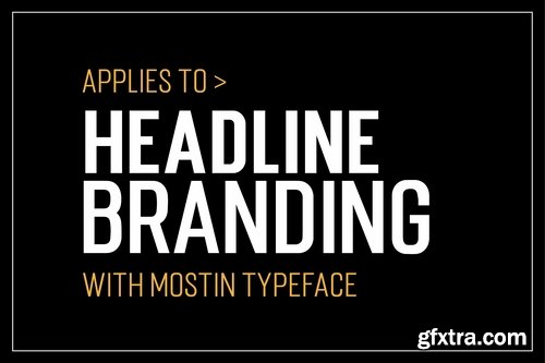 CM - Mostin Typeface 2984340