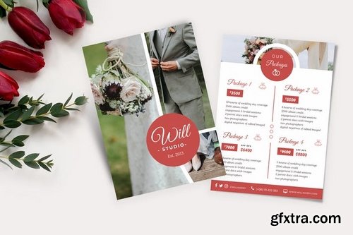 Wedding Price List Flyer