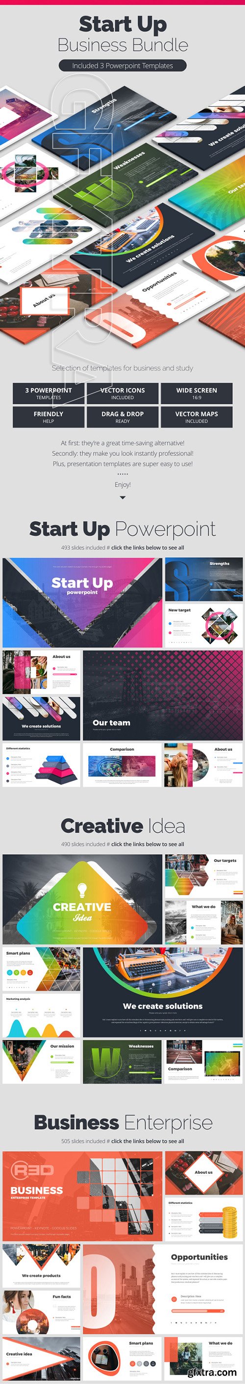GraphicRiver - StartUp Bundle 22594672