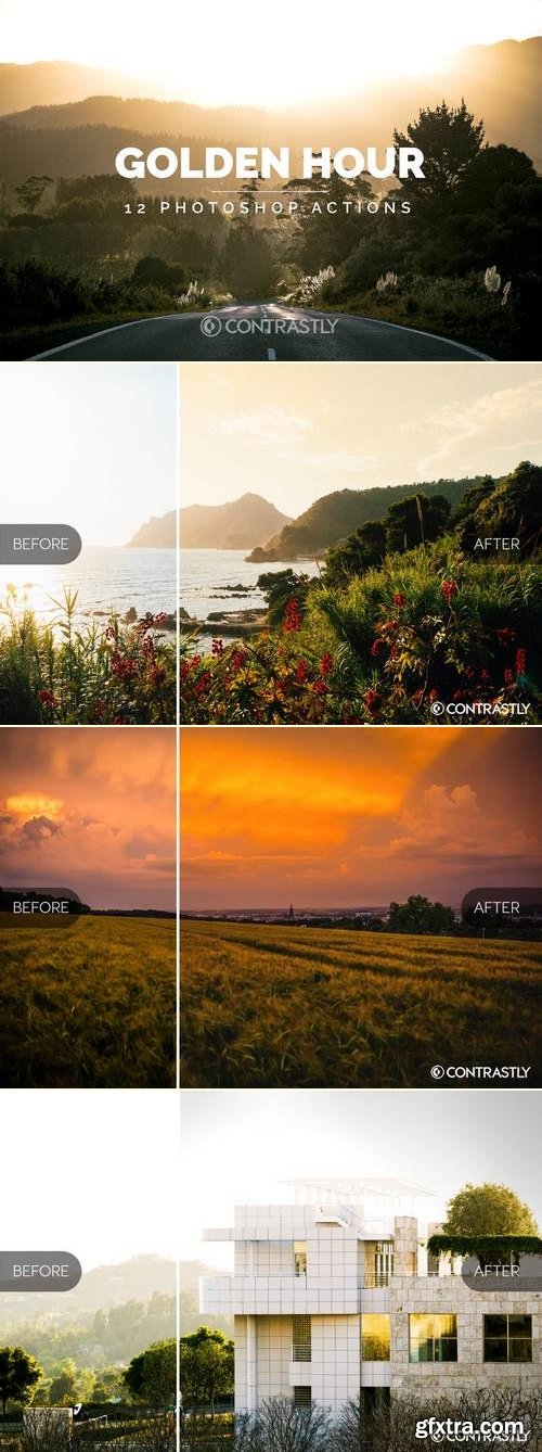 Golden Hour Photoshop Actions