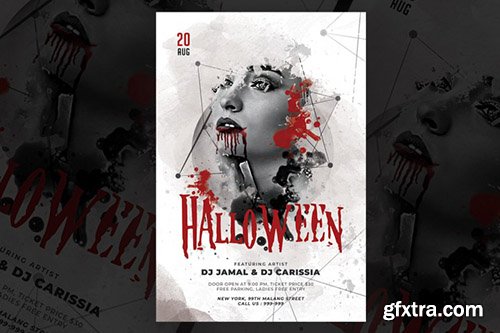 Halloween Party Flyer