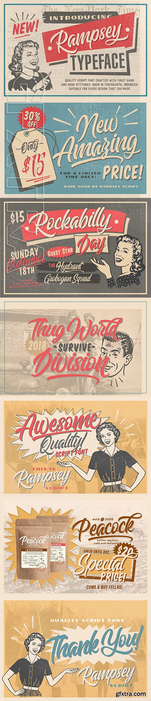 CreativeMarket - Rampsey Script 2980342