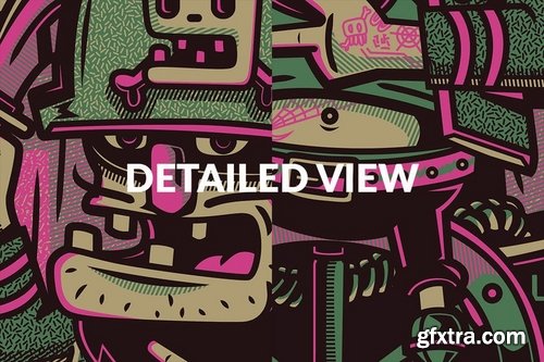 Pirates T-Shirt Design Template