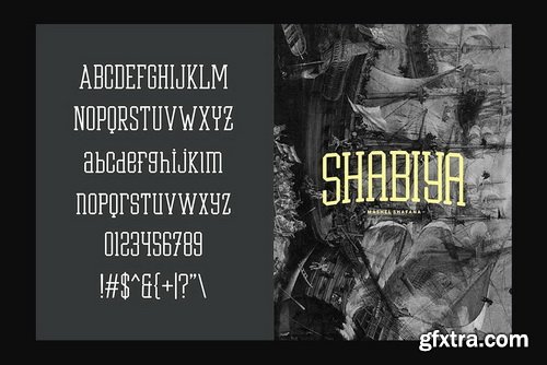 Shabiya Font Shabiya Font