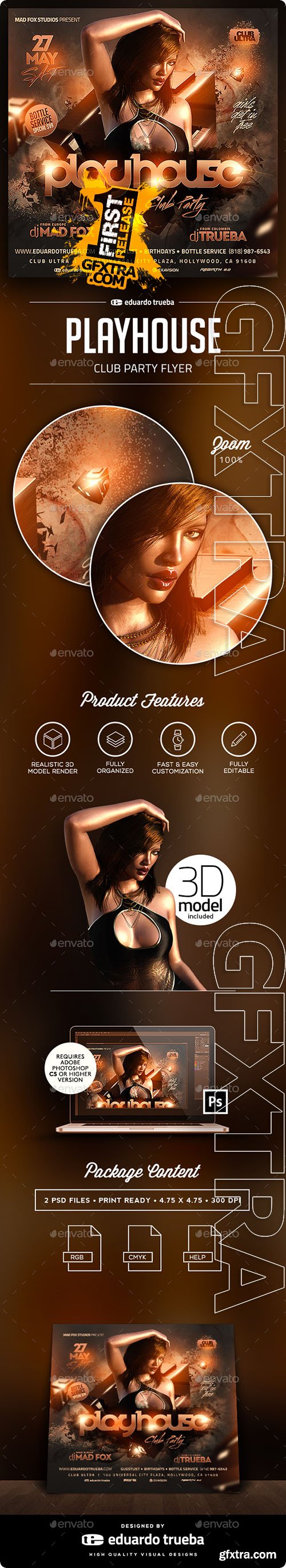 Playhouse Club Party Flyer 22631253