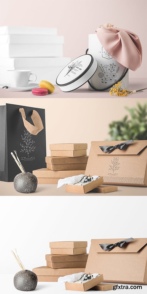 Box Packaging Mockups Vol. 2 Box Packaging Mockups Vol. 2