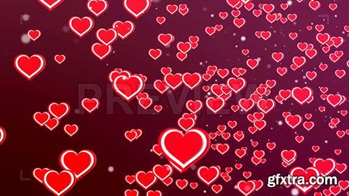 Hearts Background Loop 60652