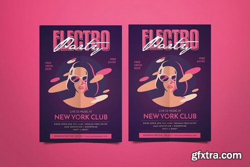Electro Party Flyer