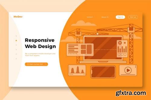 Web Design - Banner & Landing Page