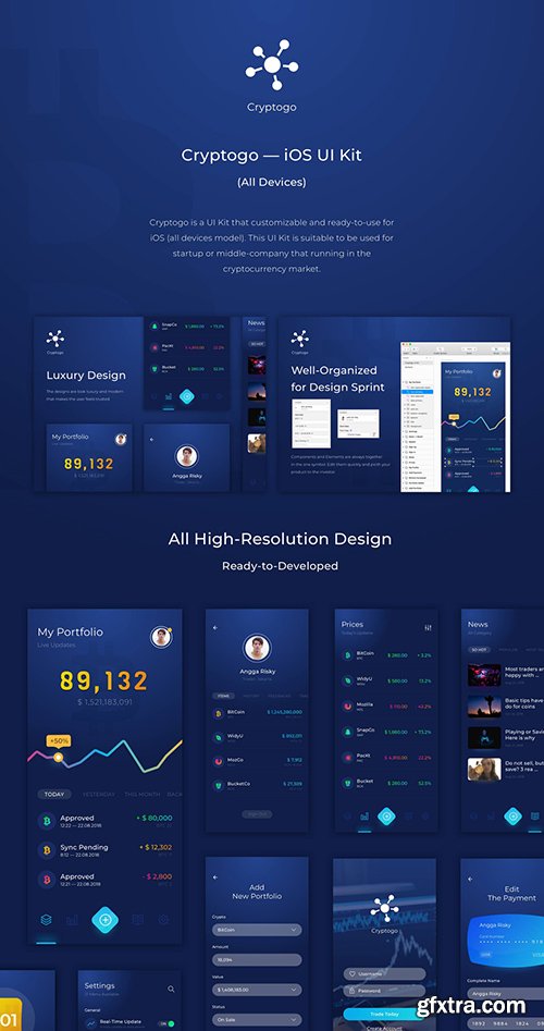 Cryptogo UI Kit