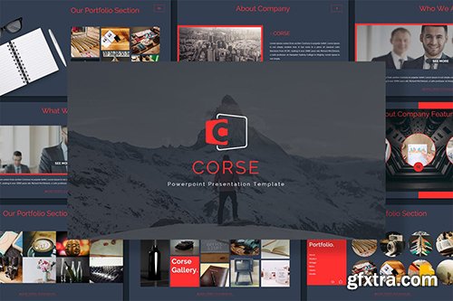 Corse - Google Slides Template