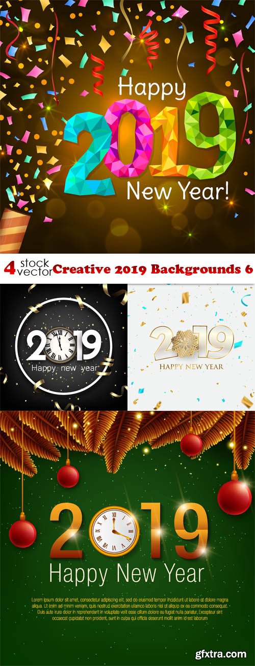 Vectors - Creative 2019 Backgrounds 6
