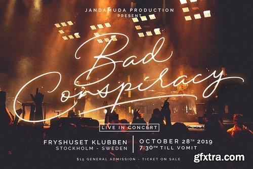 CM - Excellent Signature Font 3000420