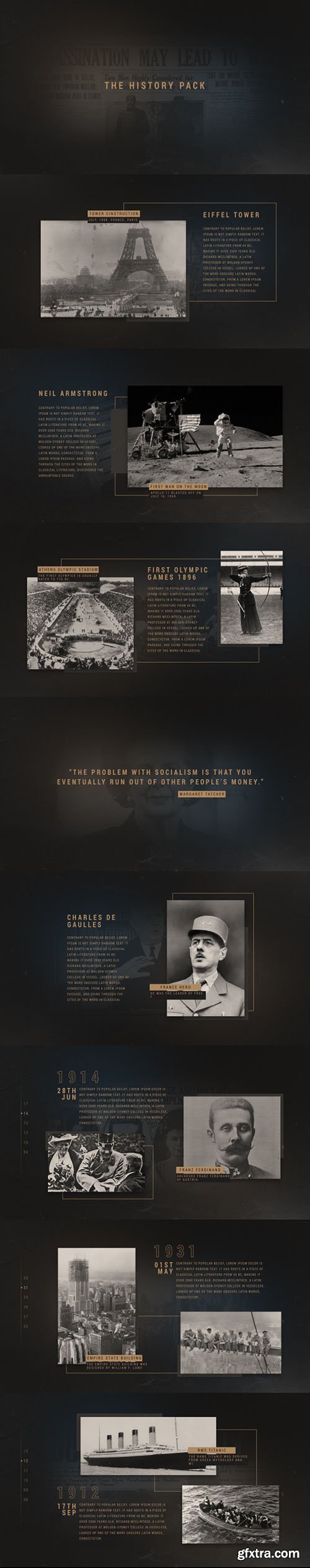 Videohive The History Pack 19028439