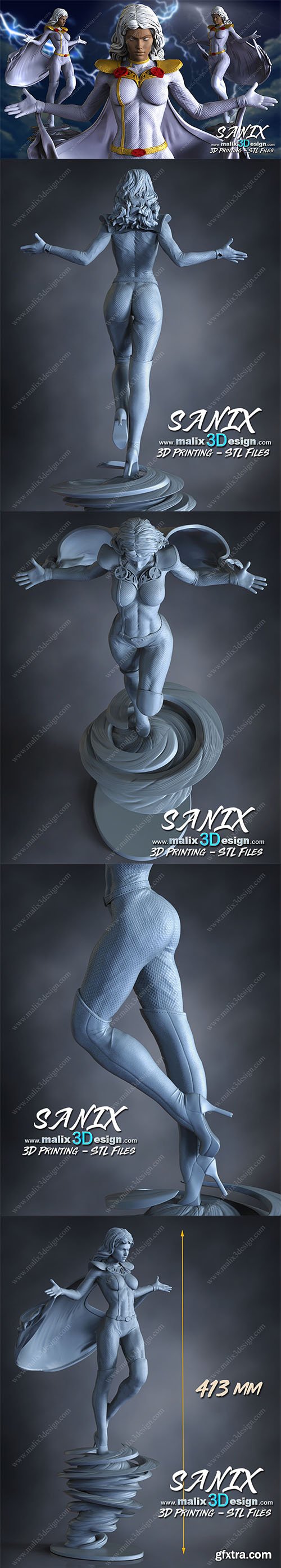 Cubebrush - STORM - 3D Printable Model Cubebrush - STORM - 3D Printable Model