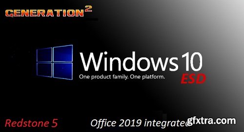 Windows 10 Pro Redstone 5 Version 1809 Build 17763.55 x64 incl Office 2019 Pro Plus en-US October 2018