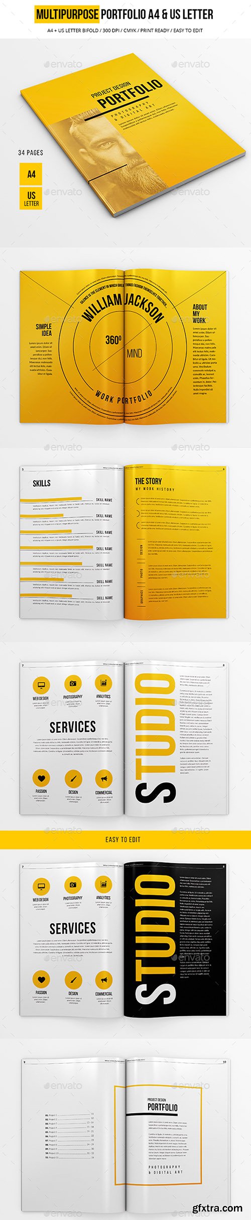 A4 and US LEtter Multipurpose Portfolio 19729136 A4 and US LEtter Multipurpose Portfolio 19729136