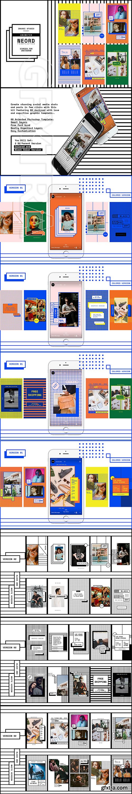 CreativeMarket - NEORD-Instagram Stories Animated 2560179