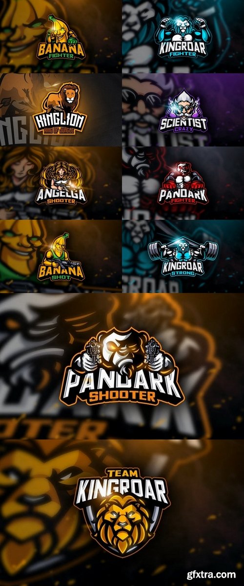 Mascot & Esport Logos Pack