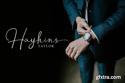 CM - Hanston Signature Font 3035506