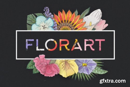 3000 Artistic Vectors Watercolors Flower Decorations & More 3000 Artistic Vectors Watercolors Flower Decorations & More