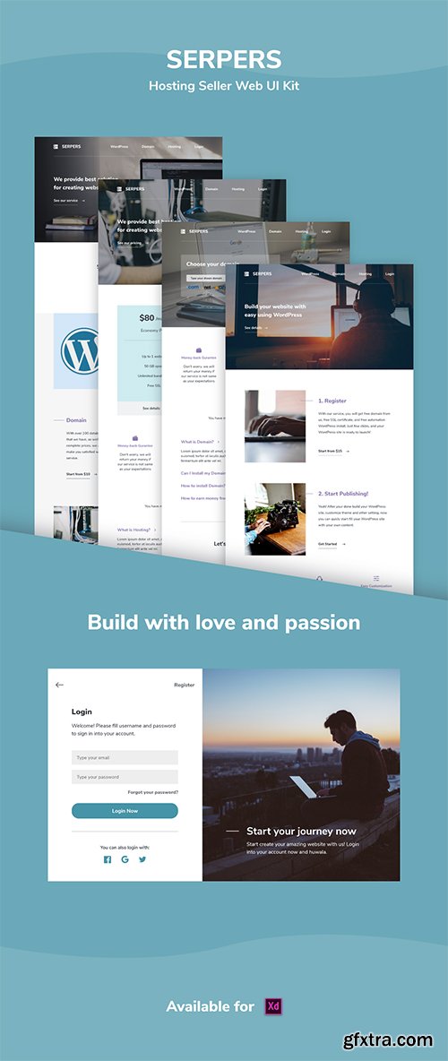 Hosting Service Landing