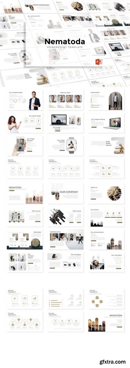 Nematoda - Powerpoint, Keynote, Google Sliders Templates