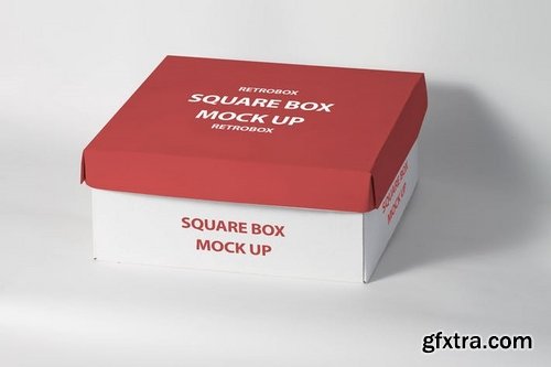 Square Box Mock Up