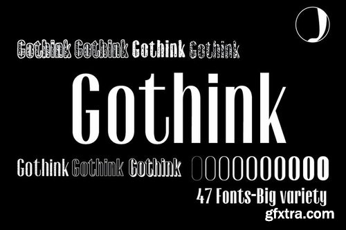 Gothink Font Family