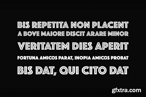 Phosphate Font Family - 2 Fonts