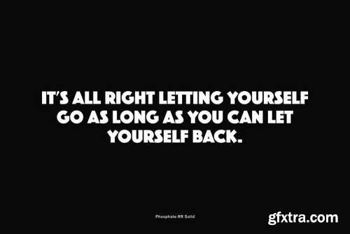 Phosphate Font Family - 2 Fonts