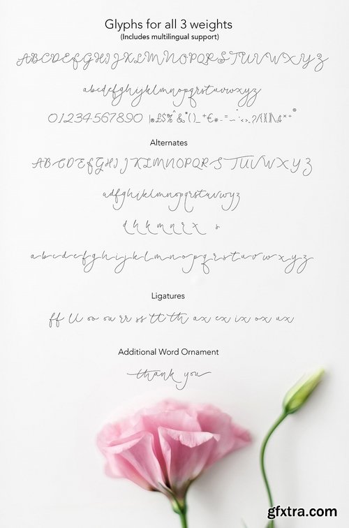 CM - Soft Whisperings Font and 100 Extras 2327294
