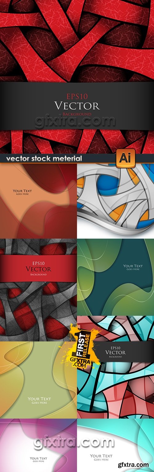 Decorative background design wave and abstract drawing