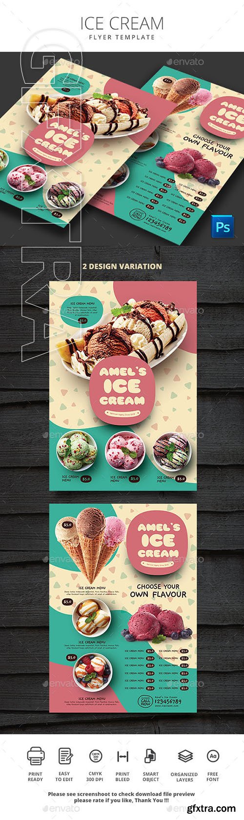 GraphicRiver - Ice Cream 22663642