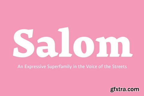 Salom Font Family Salom Font Family