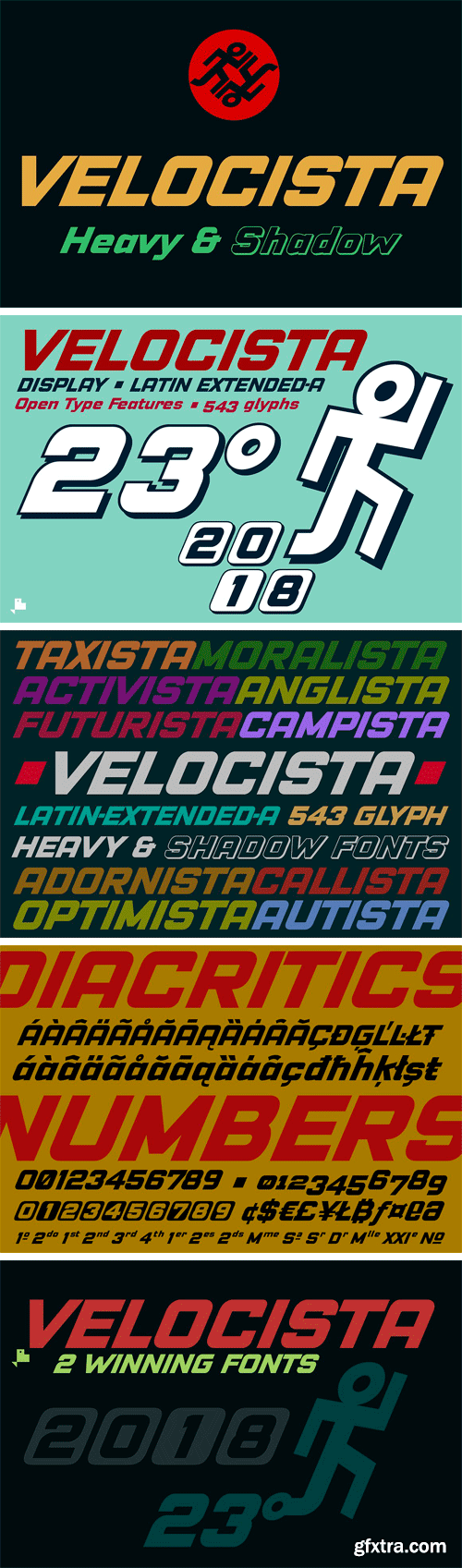 CM - Velocista Display - 2 Fonts 2748690