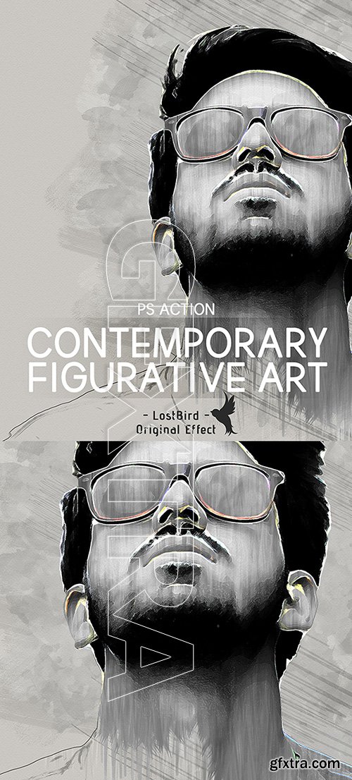 GraphicRiver - Contemporary Figurative Art - Photoshop Action 22657745