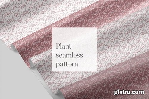 Plant seamless pattern