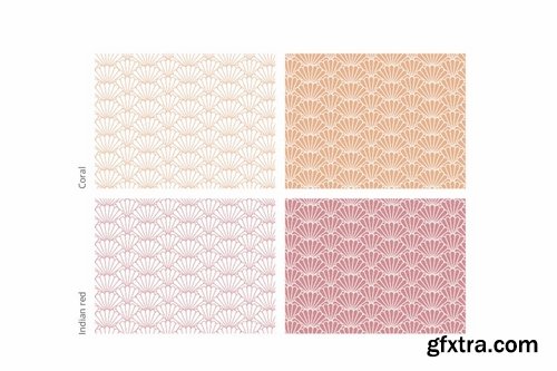 Plant seamless pattern