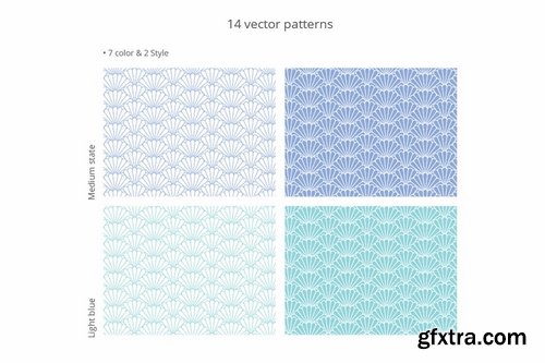 Plant seamless pattern