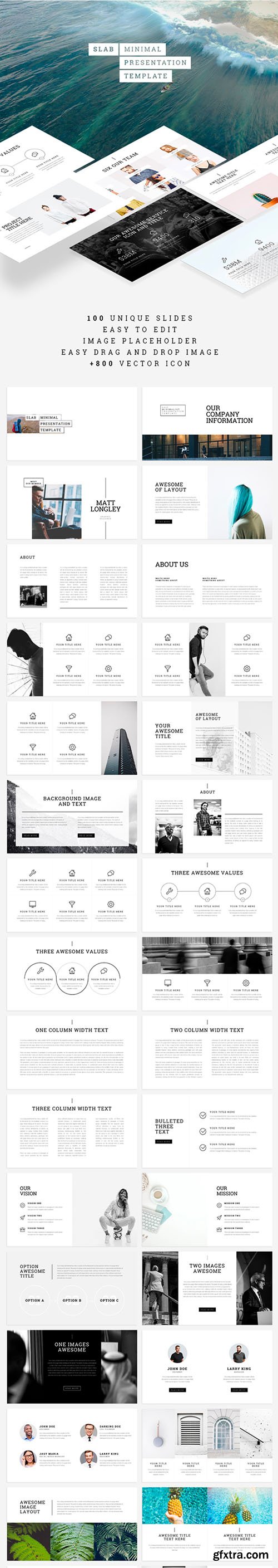 Slab Keynote Template 19612245