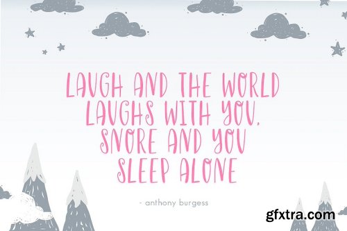 CreativeMarket Nightflashes Font 3031133