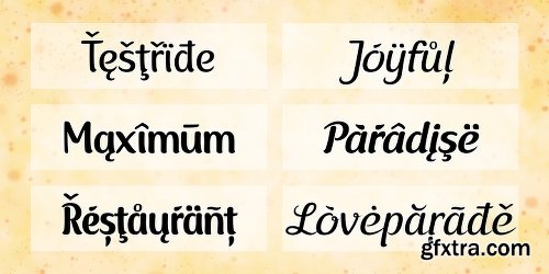 Hybi5 Font Family - 2 Fonts