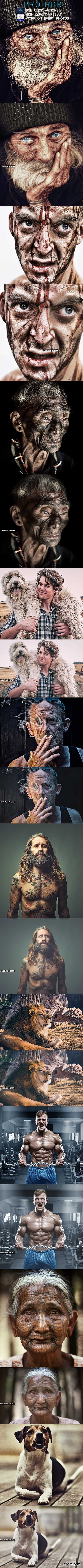 GraphicRiver - PRO HDR Photoshop Action 22703478