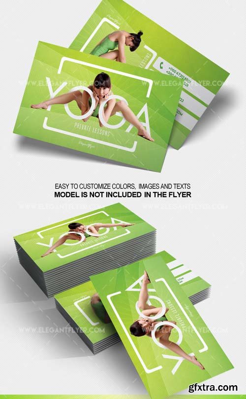 Private Lessons V1 2018 PSD Business Card Template