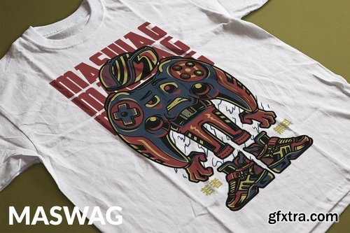 MaSwag T-Shirt Design Template