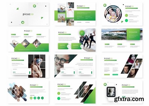 Picazzo - Powerpoint Keynote and Google Slides Templates